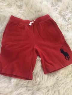 ラルフローレン ハーフパンツ ビッグポニー 赤