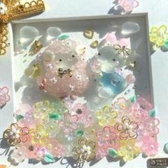 高級素材使用ブランド ♡お花の国のひつじさんと仲良くなりたいうさぎさん♡シーグラス その他