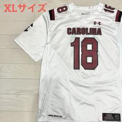 USA古着 カロライナ カレッジ フットボールシャツ ゲームシャツ XLサイズ