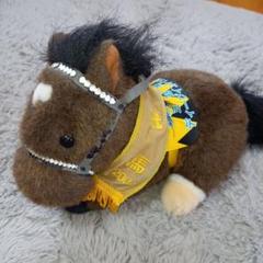希少　ディープインパクト　2005年　三冠馬　記念ぬいぐるみ（大） 希少 ディープインパクト 2005年 三冠馬 記念ぬいぐるみ（大）
