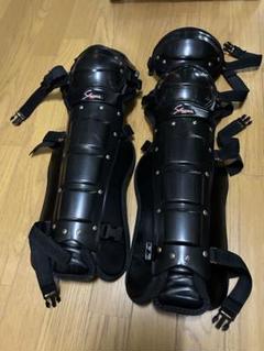中古】硬式用クボタスラッガー球審用レガース 黒