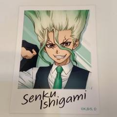 Dr.STONE 千空 アクスタ チェキ風カードセット 3種 【バラ売り不可】 Dr.STONE チェキ風カード ブロマイド 石神千空 - メルカリ