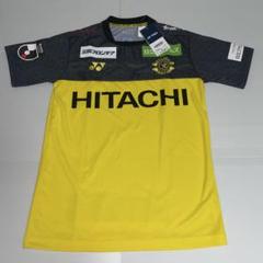 YONEX 柏レイソルジップアップジャケット ブラック/イエロー　サイズO YONEX 柏レイソルジップアップジャケット ブラック/イエロー