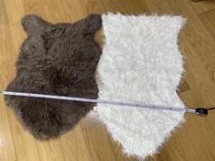 毛皮風ラグ