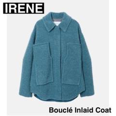 IRENE/アイレネ】Mole Fur Tweed Shirt Jacket