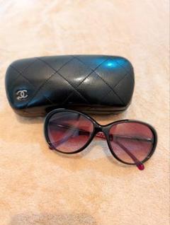 【新品】Chanel グラデーションレッドレンズ サングラス