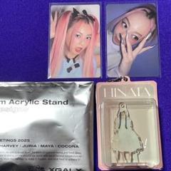 ヒナタ　HINATA XG アクリルチャーム　アクスタ　シーグリ　トレカ　セット