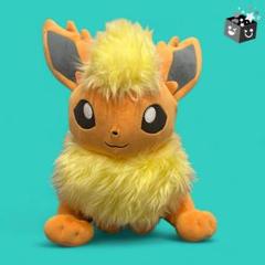 ポケモン　ブースター　ほんわかぽかぽか　ハンドマフ　ぬいぐるみ　　No.B174