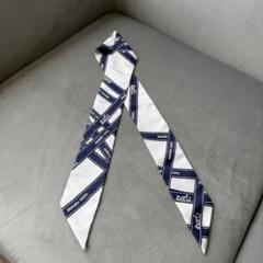 HERMES(エルメス)/ツイリー/×ブルー×ホワイト×ベージュの買取