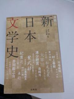 新日本文学史 新井満著 文芸春秋