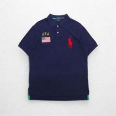 未使用❕POLO 星条旗&BIGPONY S ネイビー 未使用❕POLO 星条旗&BIGPONY S ネイビー
