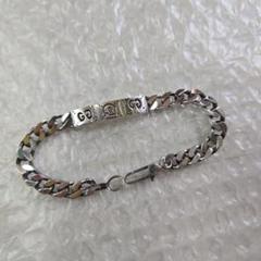 GUCCI グッチ シルバー ゴースト チェーンブレスレット 925刻印 GUCCI グッチ シルバー ゴースト チェーンブレスレット 925刻印