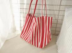 【新品】トートバッグ　キャンバスバッグ　大容量　たっぷり収納　通勤通学　帆布