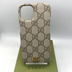 美品　GUCCI GGパターン iPhone13ケース