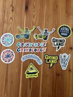 grindlodge ✖️ lafayette trash ステッカー4枚セット付 2025年最新】grindlodgeの人気アイテム - メルカリ