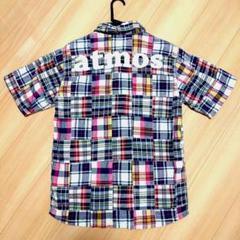 【ATMOS】 希少 アトモス パッチワークシャツ size L