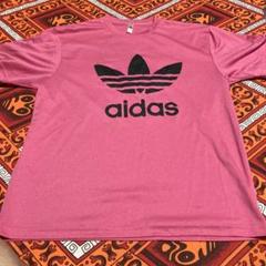 adidas ピンク Tシャツ 3L 99