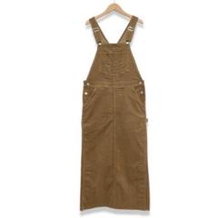 CANAL JEAN RCW コーデュロイジャンパースカート