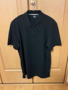 hugo boss 黒ポロシャツ