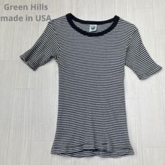 Green Hills グリーンヒルズ ワッフル Tシャツ S USA製