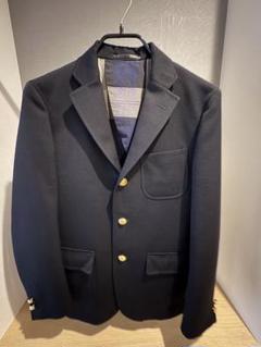 【美品】TOMORROWLAND BLUE WORKビジネススーツ TOMORROWLANDトゥモローランドダークブルー スーツ セット