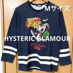【程度良好❗️】HYSTERIC GLAMOUR 総柄　9分袖カットソー 程度良好❗️】HYSTERIC GLAMOUR 総柄 9分袖カットソー