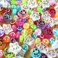 ハッピー スマイル ニコちゃん ハンドメイド パーツ ビーズ