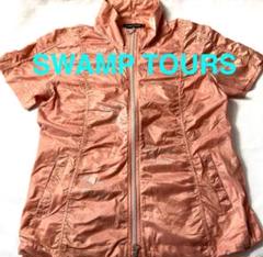 SWAMP TOURS ピンクジャケット　レディース　半袖　ゴルフウェア　ピンク