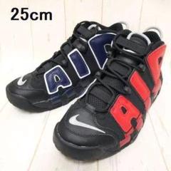 NIKE ナイキ エア モアアップテンポ 96 ピッペン 25cm 黒赤紺
