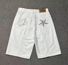 corteiz ホワイト デニムジャケット かつき コーテイズ 正規品 破格 0440884111162cl_75?$VS_1500$