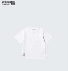 【匿名配送】UNIQLO ANYA コラボ KT1EASY/クルーネックT 白
