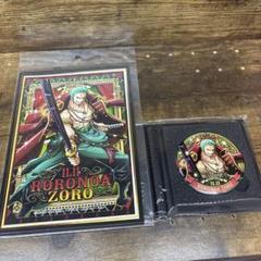 ONE PIECE ワンピース　ロロノア・ゾロ　缶バッジ　ブロマイド