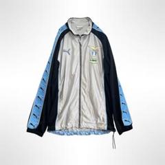 ラツィオ PUMA CIRIO チリオ スポンサートラックジャケット 銀×水