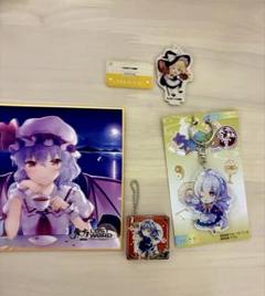 東方プロジェクト　レミリア　色紙　咲夜　アクキー　魔理沙　アクスタ