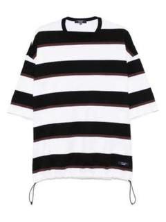 25ss コムデギャルソンオム　ボーダー　オーバーサイズ Tシャツ