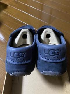UGG モカシン 青 UGG アグ ムートン メンズ モカシン ASCOT アスコット 正規品 父