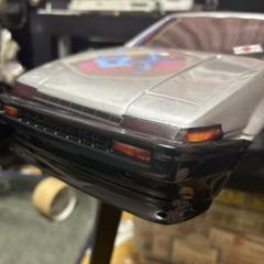 AE86 トレノ後期　4AG エンジン付き ラジコンボディ　ホイール付き 予告：1/18エンジン付 WEB限定モデル「RWB AE86 」6/19(月）受注