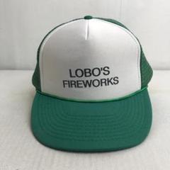 【US買付】キャップ　メッシュキャップ　トラッカーキャップ　LOBO'S 緑　白