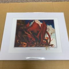 世界的に有名な 欲深きドラゴン サイン入りアートプリント(専用ページ - マジック:ザ・ギャザリング