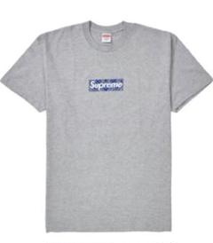 Supreme Bandana Box Logo Tee HeatherGrey