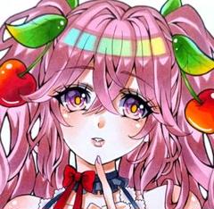 色紙 手描きイラスト ボカロ 初音ミク