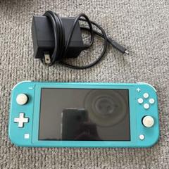 Nintendo Switch Lite ターコイズ 本体+充電器 画面に傷有り Nintendo Switch Lite ターコイズ (本体＆充電器のみ) ＆ オマケ