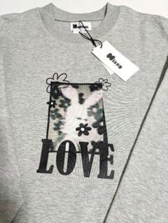 【Nissy】 西島隆弘 ナップタイム LOVEプリント カットソー グレー M Nissy】 西島隆弘 ナップタイム LOVEプリント カットソー グレー