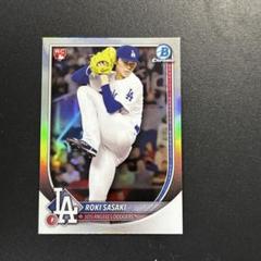 佐々木朗希 2025 Bowman Chrome RED LOGO ルーキー