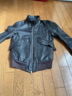 EKAM エカムオリーブグリーン レザージャケット