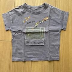 サーキット柄Tシャツ100