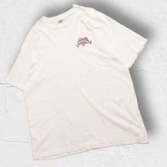 90s USA製 フルーツオブザルーム クルーネックTシャツ シングルステッチ