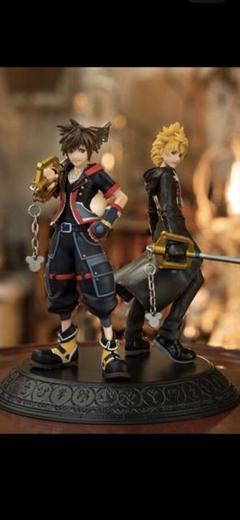 アクセル＆ロクサス スタチュー フィギュア KINGDOM HEARTS ロクサスu0026アクセルスタチュー ラストワン