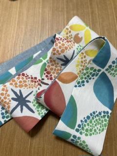 ① ツモリチサト　反物使用　浴衣　夏着物　ハンドメイド　創作帯　長尺　半幅帯 ① ツモリチサト反物使用浴衣夏着物ハンドメイド創作帯長尺半幅帯