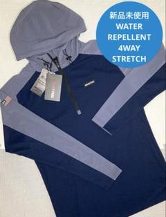BRIEFING GOLF MS HALF ZIP HOODIE（BLUE／M） BRIEFING GOLF MS HALF ZIP HOODIE（BLUE／M）